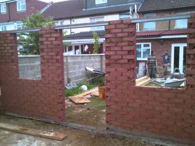 Brick shed build in uk