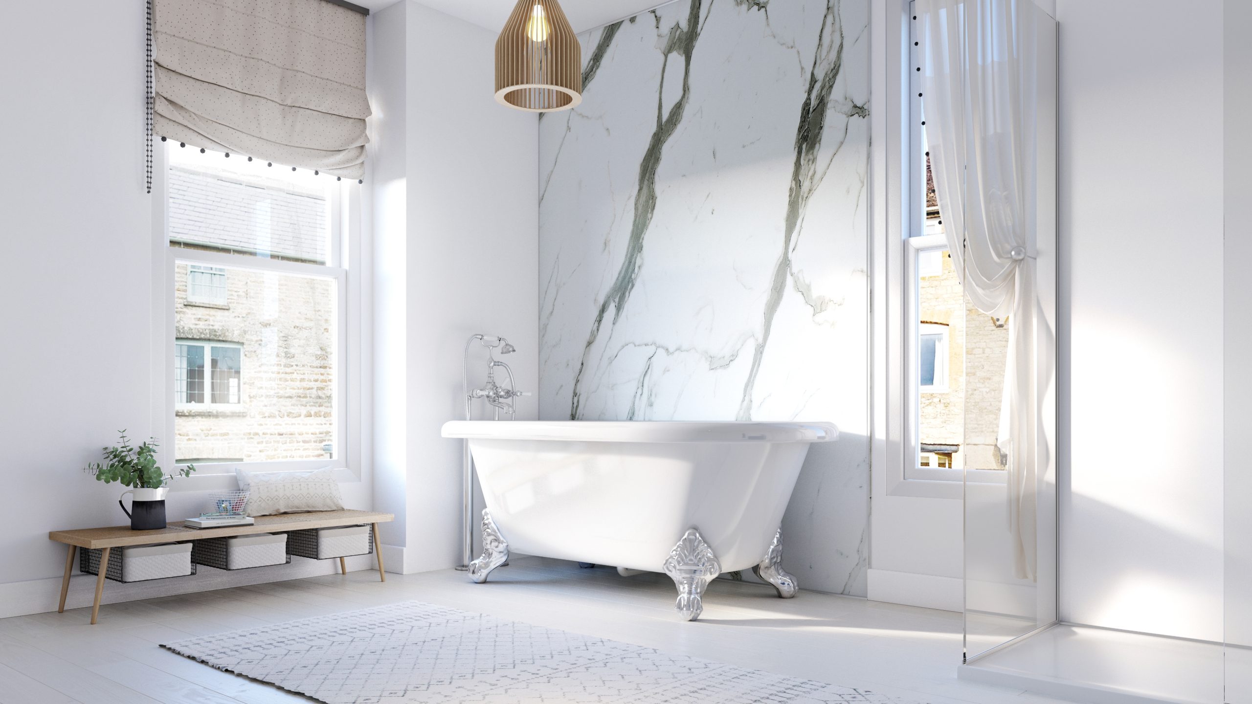 Bianco Carrara Bathroom