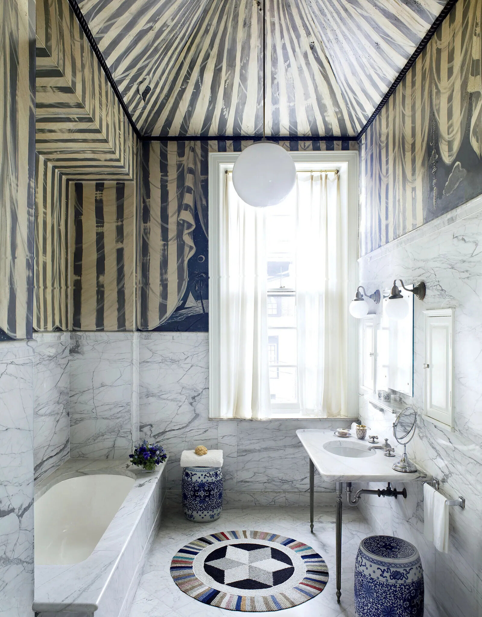 Marble bathroom design London