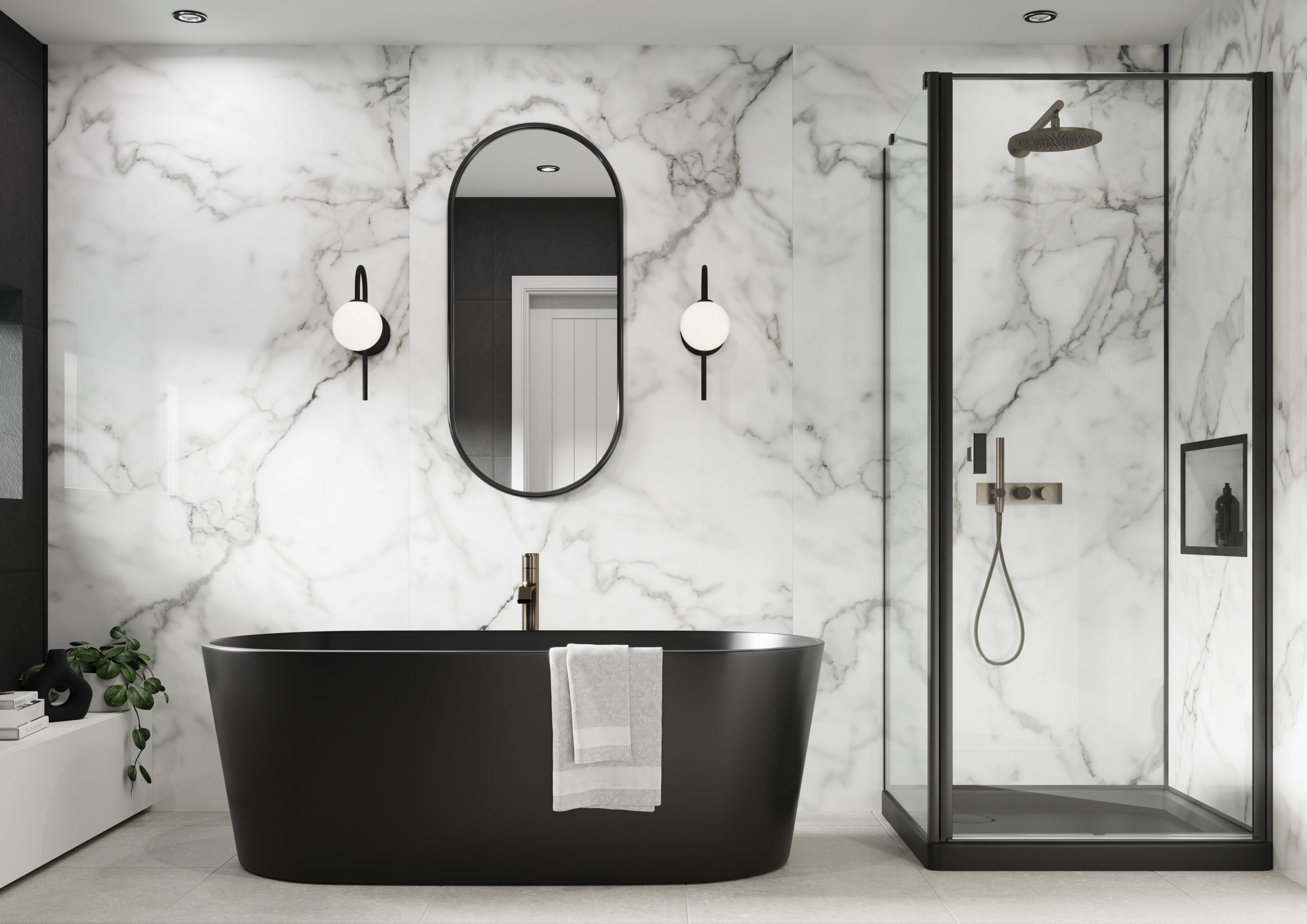 Veneto marble bathroom
