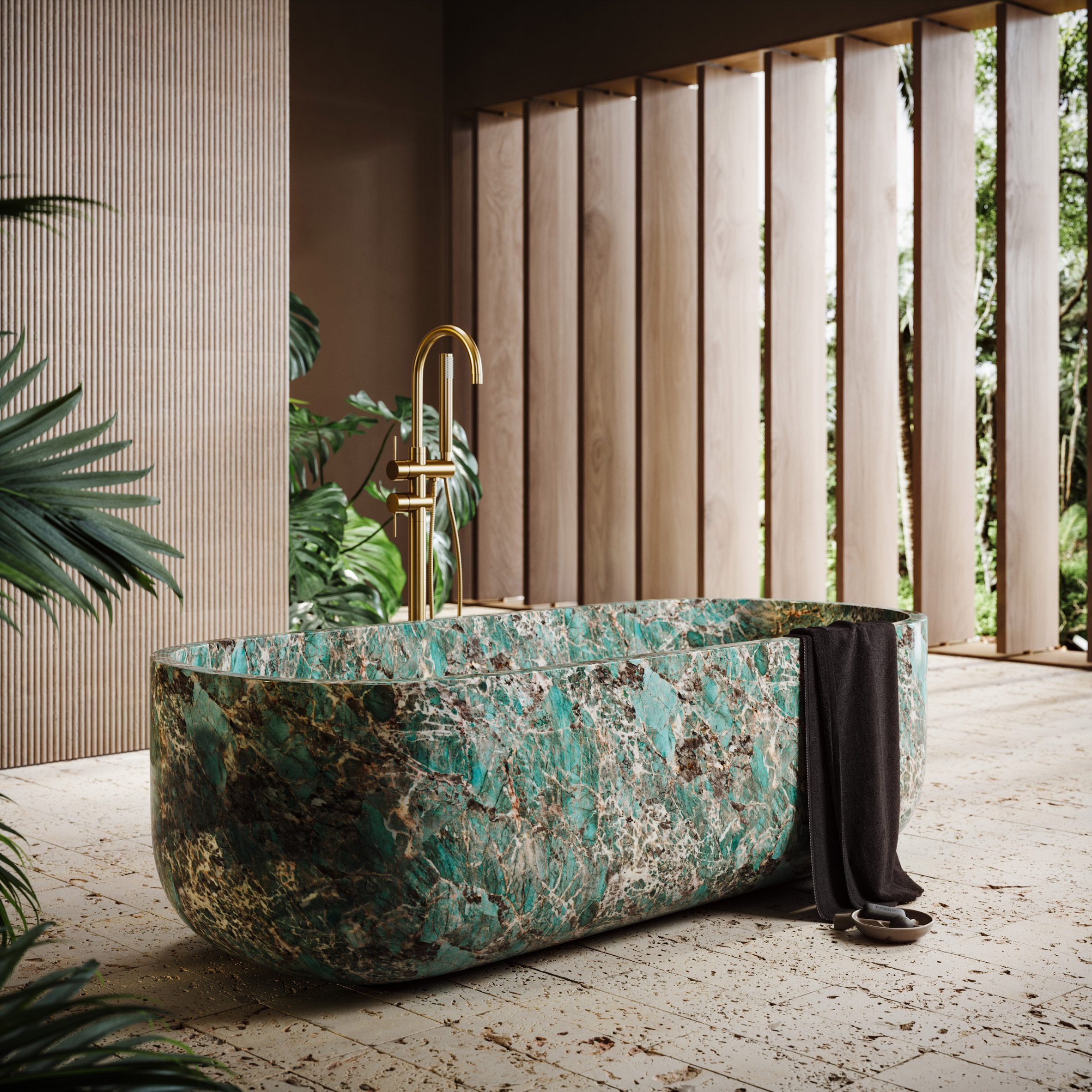 Tiffany Marble Bathtub
