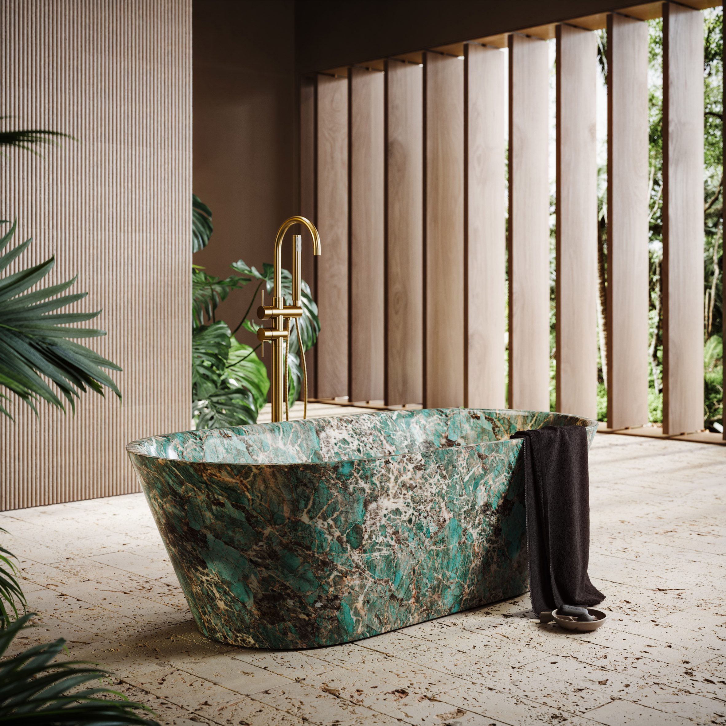 Tiffany Marble Bathtub