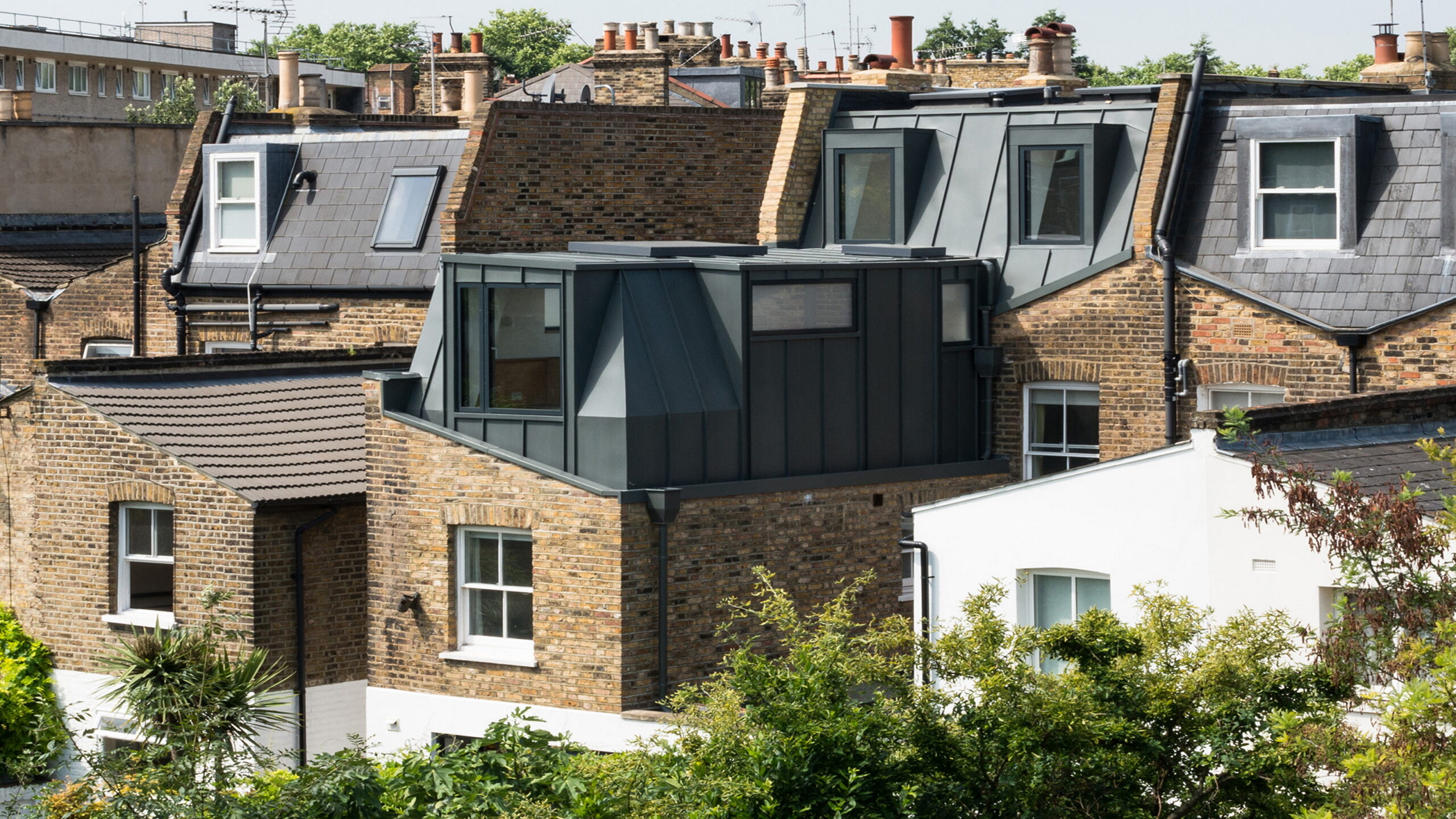 L-shaped mansard loft conversion london