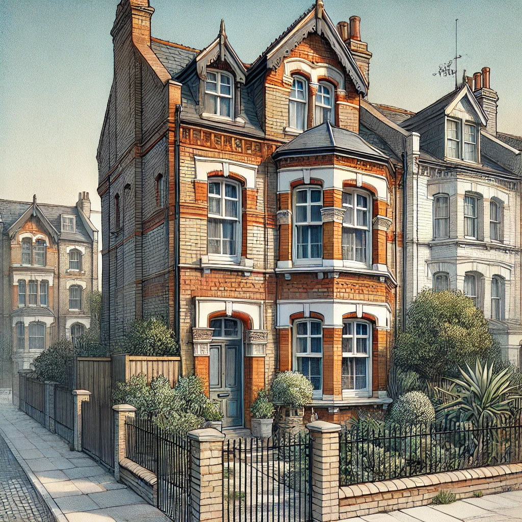 Maisonette house in London