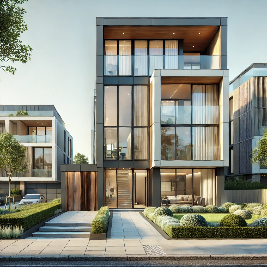 Modern Development house in London