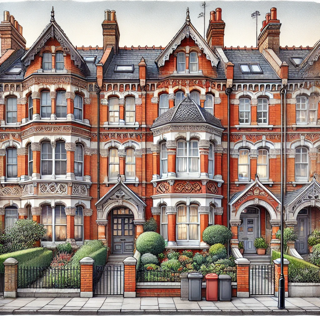 Terraced house in London