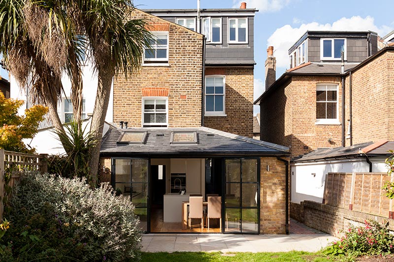 Medium Wrap-Around Double Pitched House extension