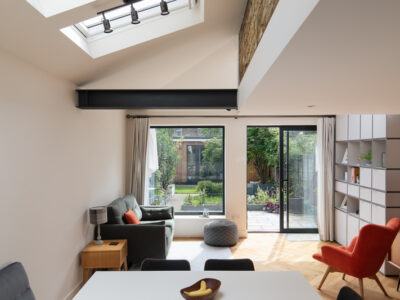 Small Side Infill Pitched Roof House Extension