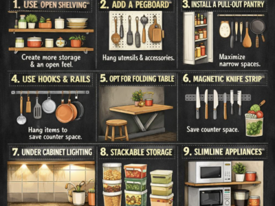 10 Small Kitchen Design Hacks